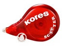 Paquete C/12 Corrector en Cinta Kores Scooter 4.2mm x 6m