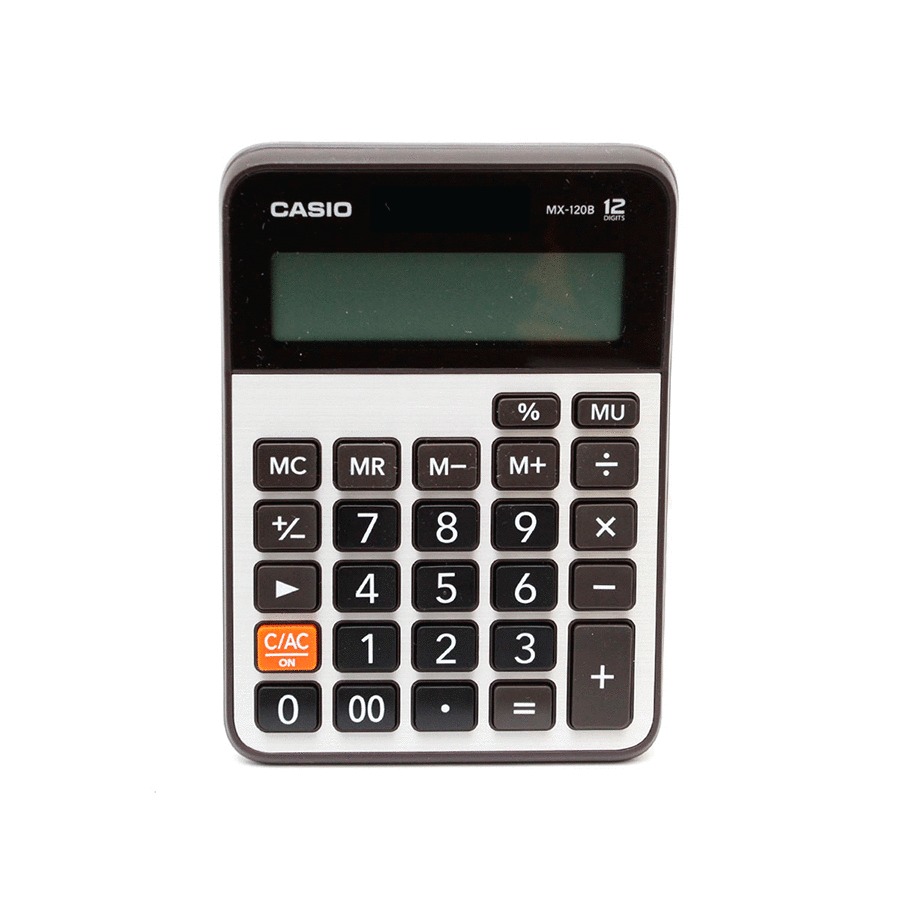 Calculadora Escritorio Casio Mx-120s/120b 12 Digitos