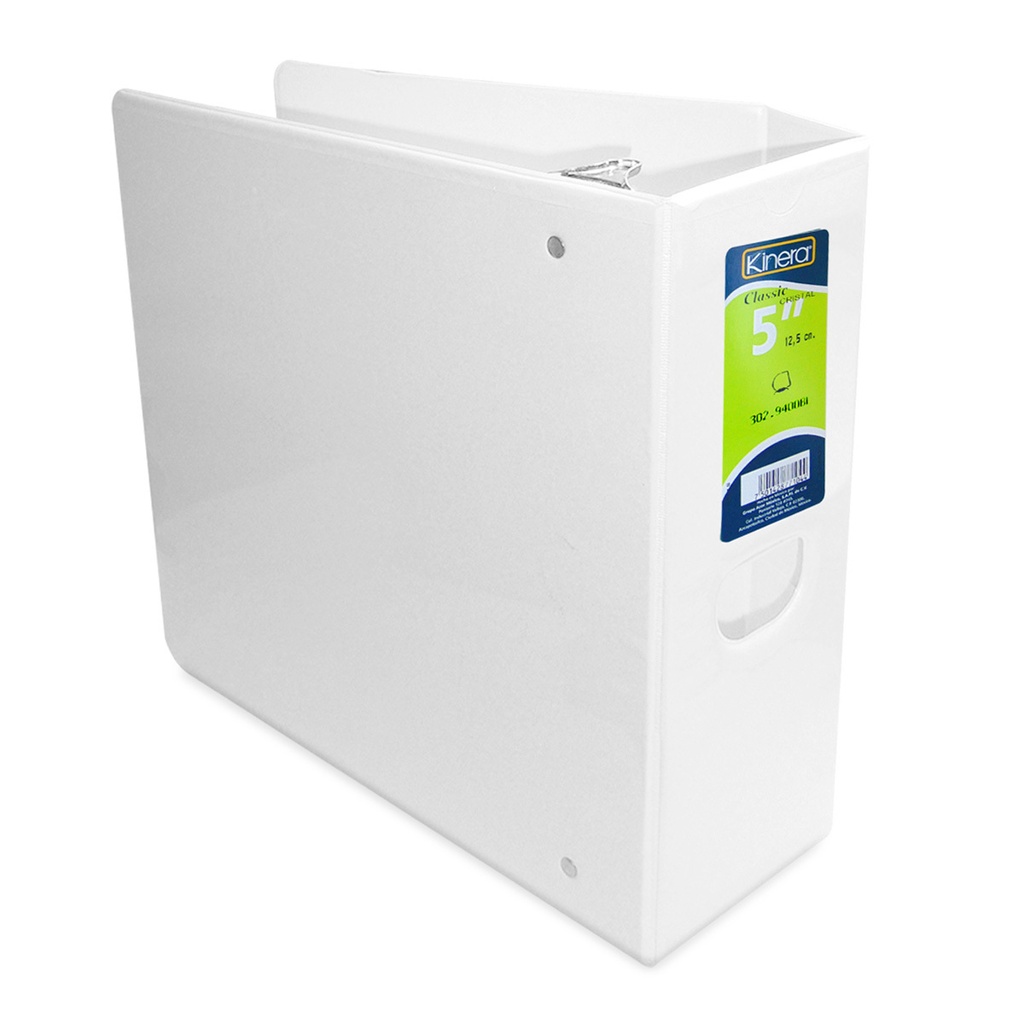 Carpeta Kinera Blanca 3 Argollas 5"