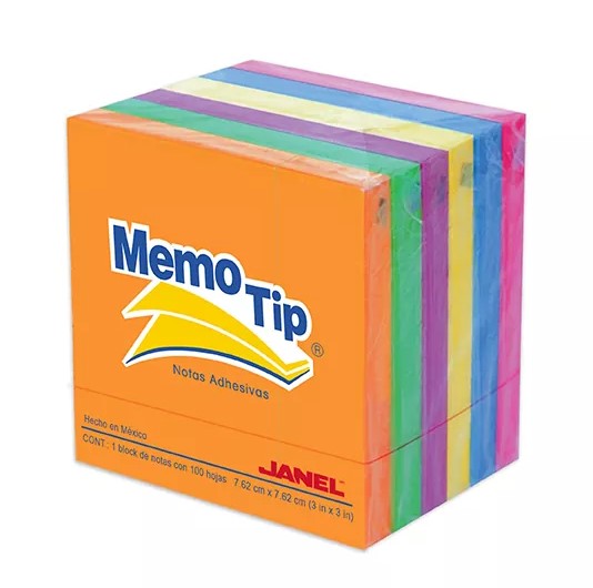 Notas Adhesivas Memotip 54N 100H Neon (copia)