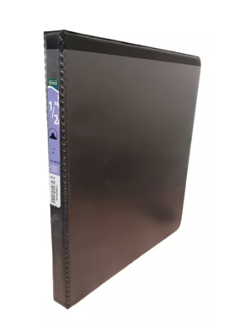 Carpeta Negra Kinera 1/2" 9501 (C.24)