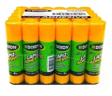 Paquete C/30 Lapiz Adhesivo Dixon 8g