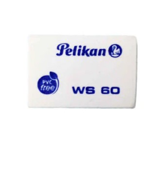 [06140400] Caja C/60 Goma Pelikan Blanca WS60 (C.20)