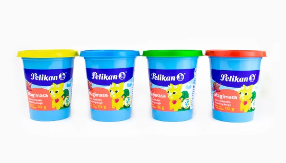 Paquete C/4 Masa Moldeable Pelikan Colores Surtidos (C.8)