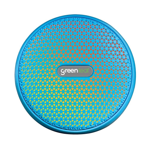 Bocina 3 Pulgadas GLB-3001BL Luz Led Azul Green Leaf