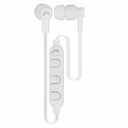 Audífonos Mitzu MH-9220WH Bluetooth Con Cable Plano Blancos