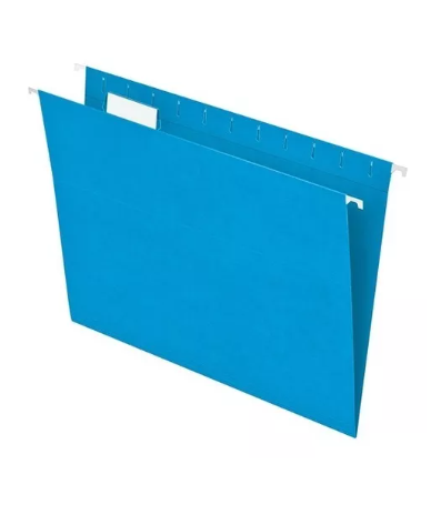 Caja C/25 Folder Pendaflex Colgante Carta Azul 92502 (C.10)