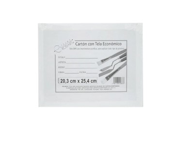 Carton C/Tela Rectangular Economico Rodin 40X50