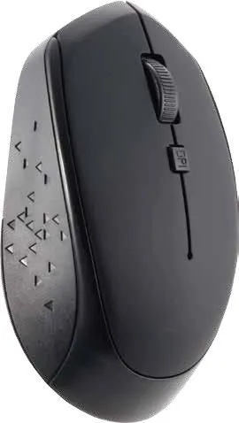 MOUSE ACTECK ÓPTICO AC-916462, RF INALÁMBRICO, 1600DPI, NEGRO