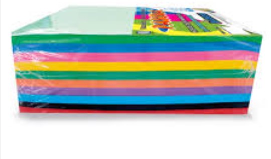 Paquete C/1000 Hoja De Color Carta Pascua Basicos