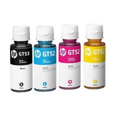 Kit Bote Tinta Original De Fabrica HP GT53 GT52