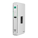 Mini No Break Vorago NBM-300 8,800 mAh 2 RJ45 1 Usb Para Modem
