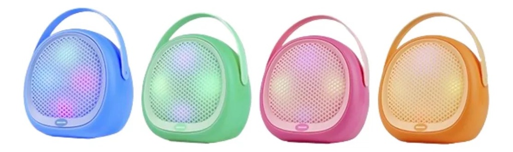 Bocina 3 Pulgadas SA317T Radio FM/ Bluetooth/ Luz Led Multicolor Link Bits (C.100)