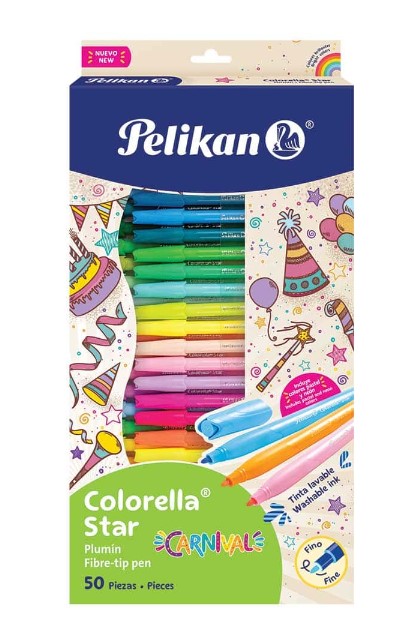 [30315000] Caja C/50 Marcador Pelikan Colorella Star surtido (C.10)