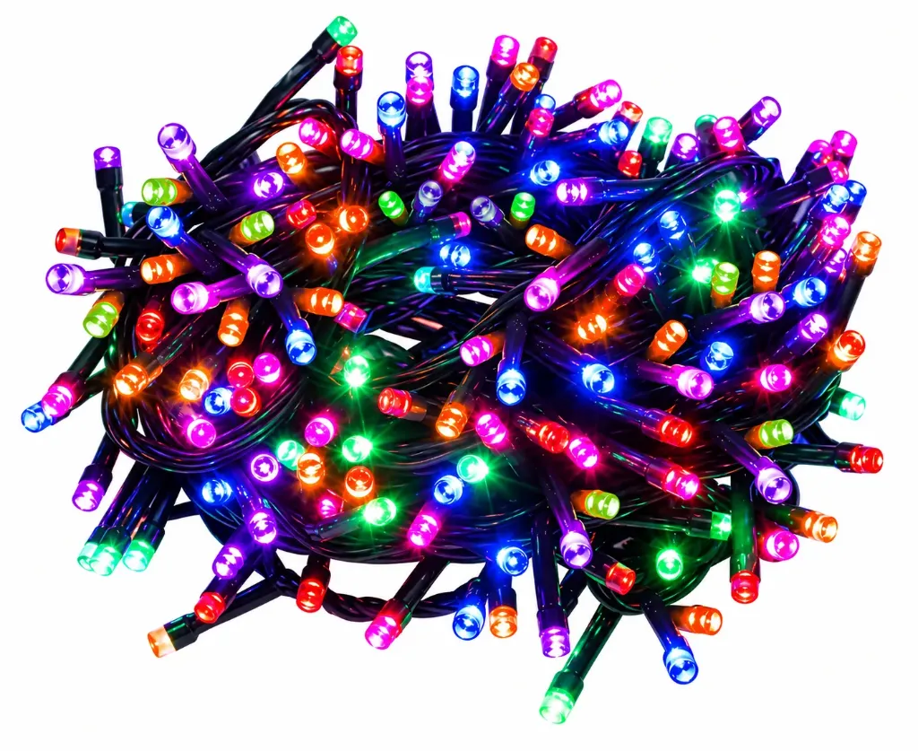 LUCES NAVIDAD 140 FOCOS LED MULTICOLOR YLED140CMUL