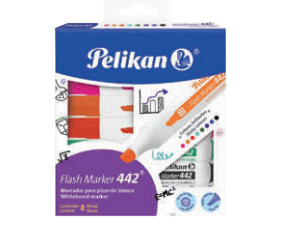 [30280800] Caja C/8 Marcador Pizarron 442 Pelikan