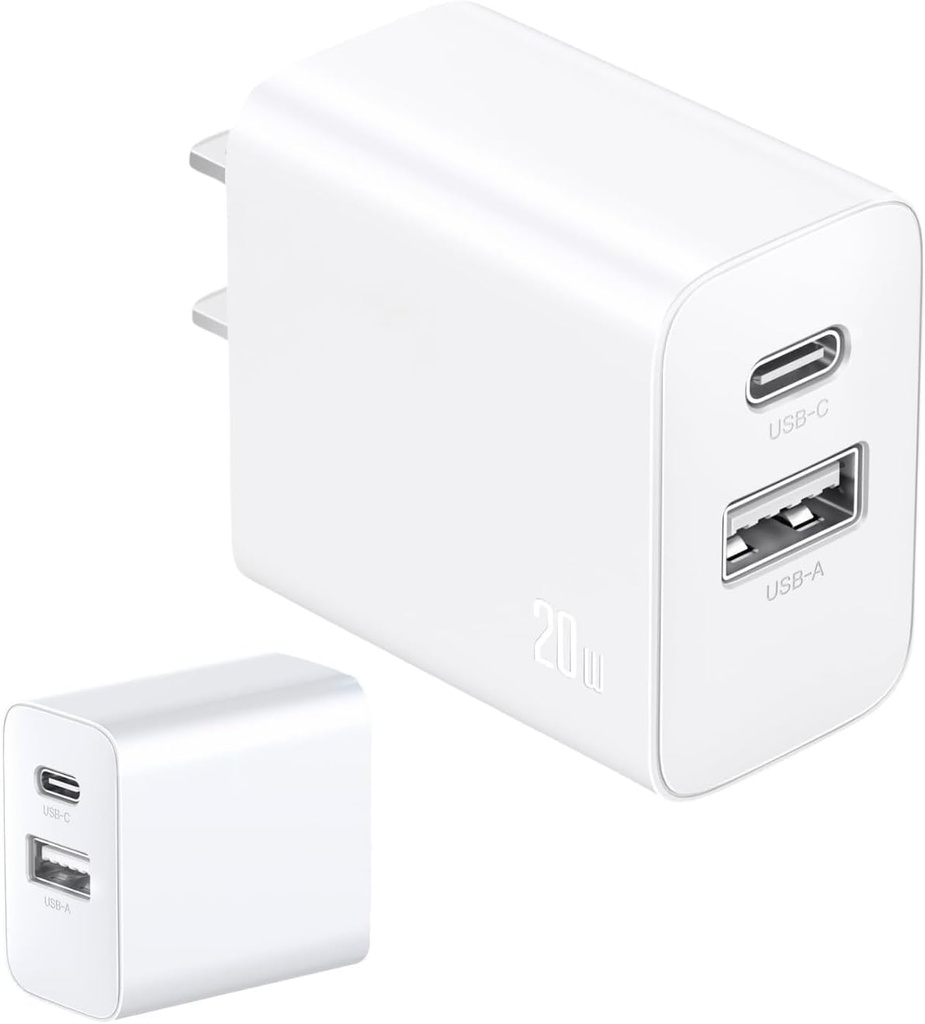 [G08E2B] Cargador 20W Aek Cyber G08E2B Puerto TYPE-C Blanco