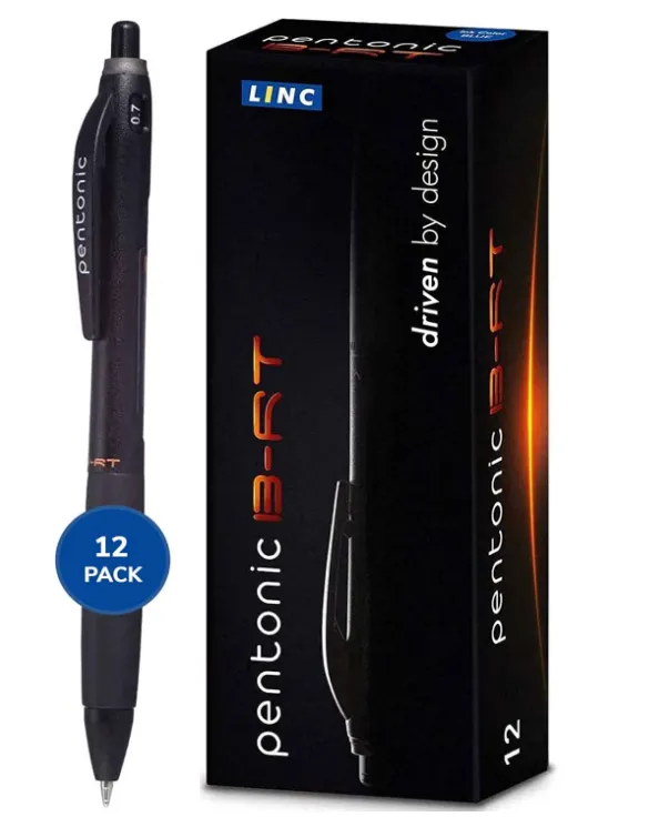 PaqueteC/12 Boligrafo Pentonic Azul Retractil .7mm 12123