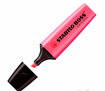 Paquete C/10 Marcatextos Stabilo Boss Rosa 70/56