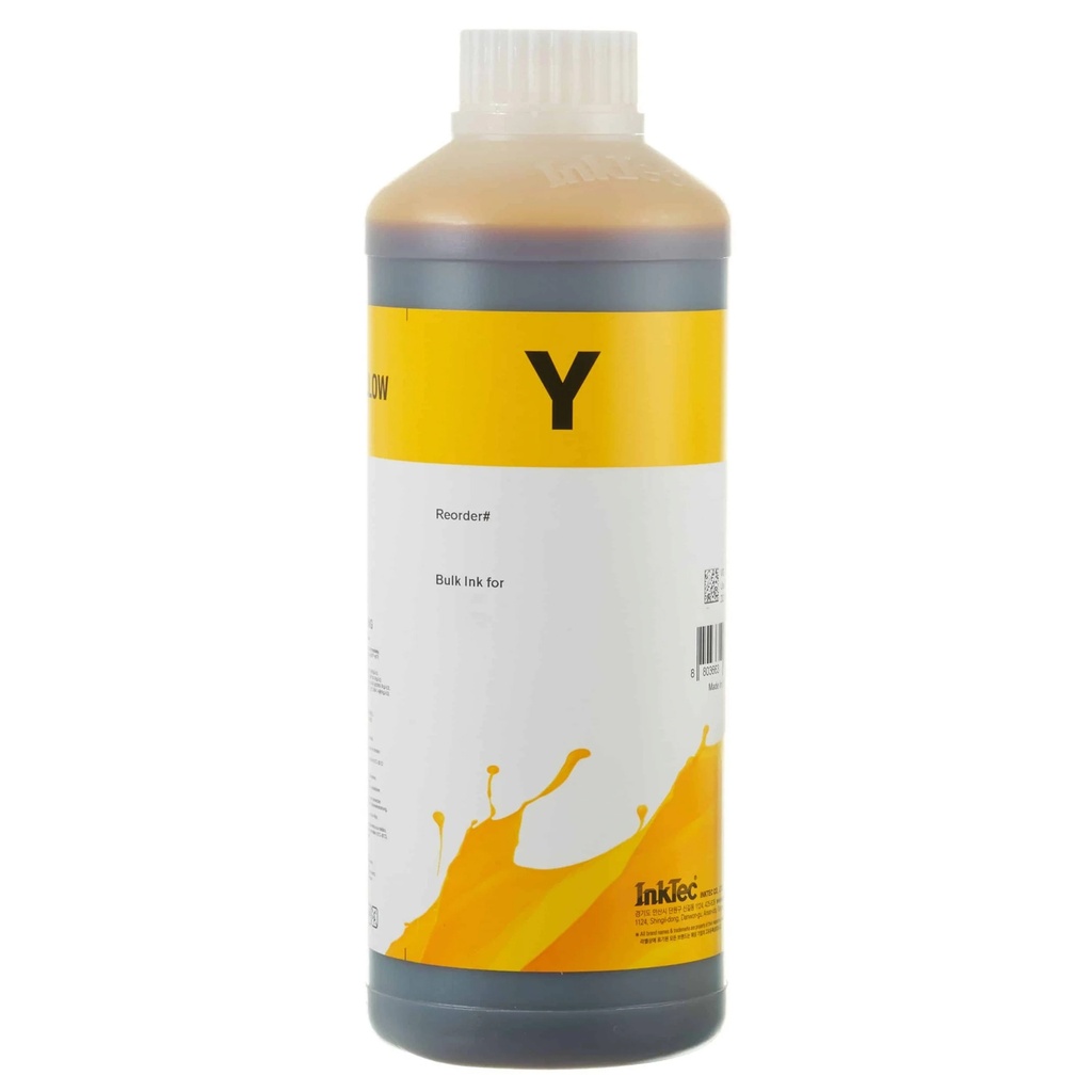 Tinta Inktec E0019 pigmentada color yellow  1L