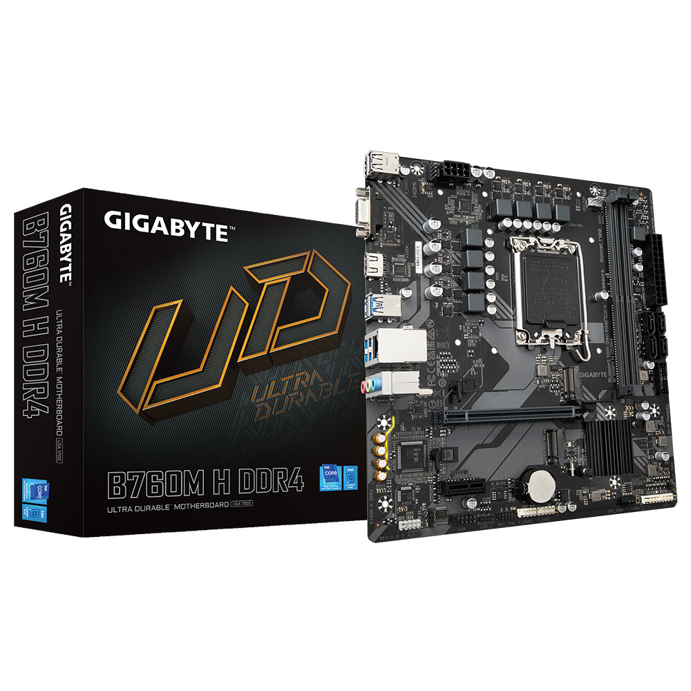 Tarjeta Madre Gigabyte Micro ATXB760M H DDR4