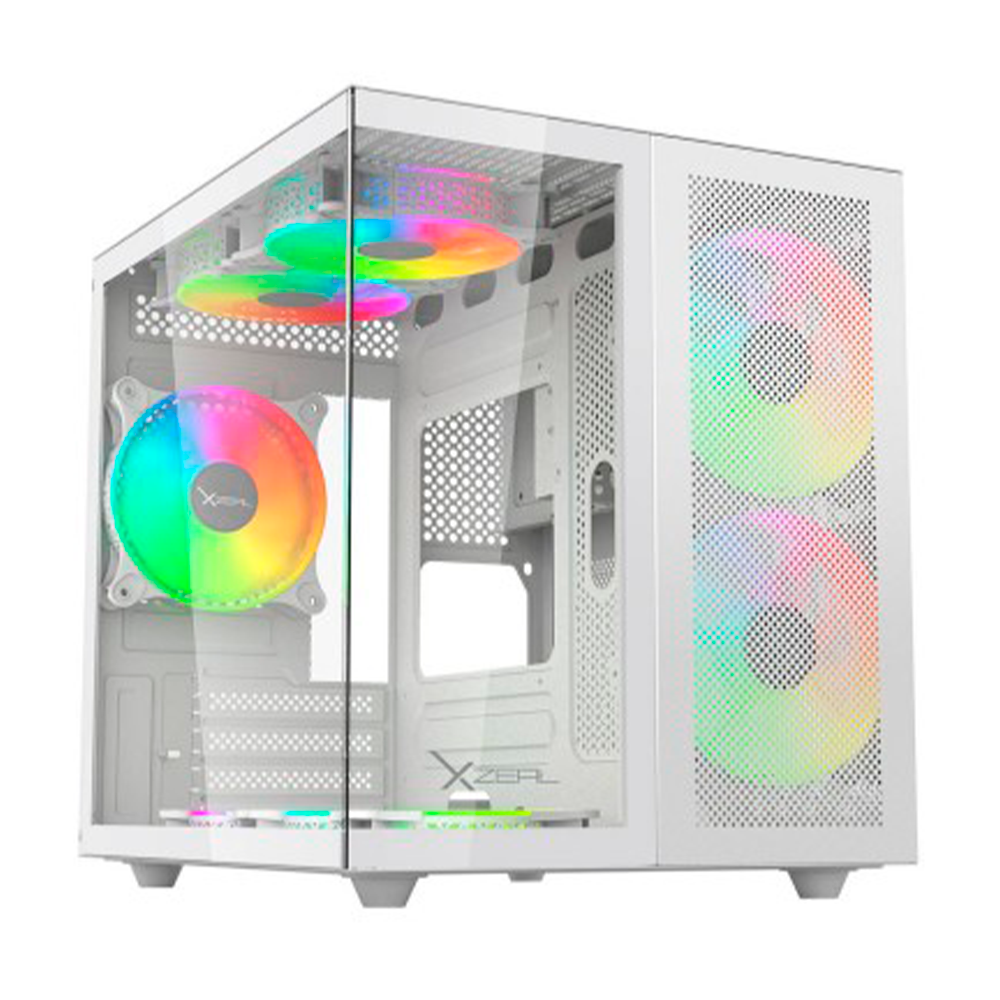 PC GAMER PANZER II CUBO BLANCO / A520M-A II-CSM / RYZEN 5 5500 / 32GB RAM RGB / 1TB M.2 / RTX 3050 / 650W 80+ / ADAP. WIFI