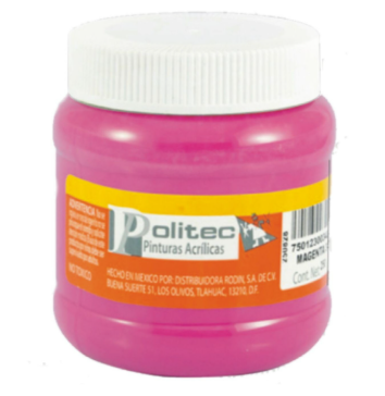 Pintura Acrilica Pólitec Magenta 250ml (E.6)
