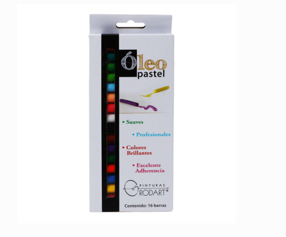 [7501139125273] Juego C/16 Oleo Pastel Rodin Rodart