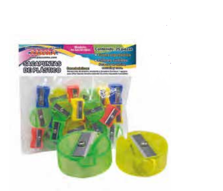Paquete C/25 Sacapuntas Plastico Pascua (E.60) (C.120)