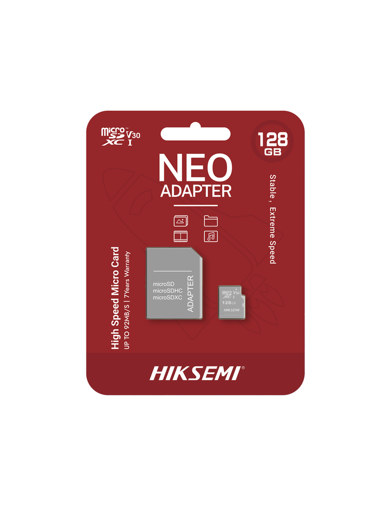 Memoria Micro Sd Hiksemi HSTFC1/128G/NEO /A Clase 10 Con Adaptador 128Gb
