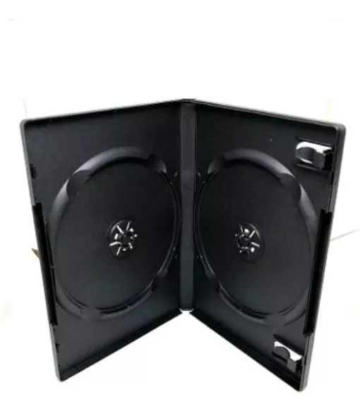 Estuche Dvd 14mm Sencillo Negro