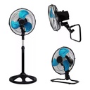 Ventilador Pedestal Blk Airlux 18 Pulgadas ARLX-MD95-BLK 3 Velocidades 127 V Negro 95 W