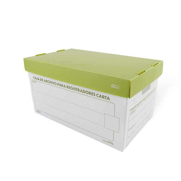 [0116] Caja Archivo Printaform plástico 0116 Carta (E.10)
