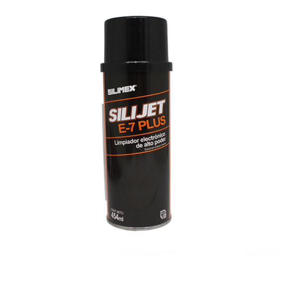 Limpiador Electrónico De Alto Poder Silimex 454 ml SILIJET E7-PLUS  Repelente Al Polvo