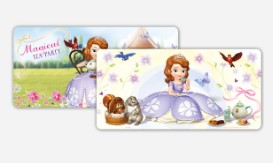 Paquete C/24 Calcomanía Personajes Defensa 16cmX7.8cm Granmark