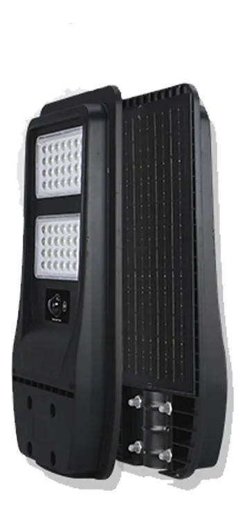 Lampara Led Solar Megaluz 100W APS32W100  Luz Fría Carga Solar Detección De Movimiento
