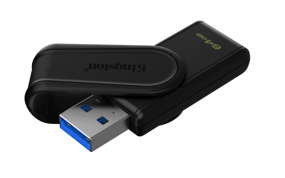 Usb 64 Gb Kingston DTXS/64GB Dt Exodia S Negra