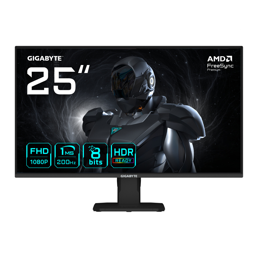Monitor Gaming Gigabyte 24.5 Pulgadas GS25F2 Ips Fhd 1920×1080