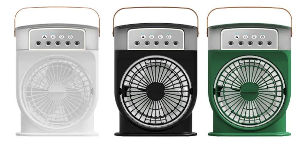 Mini Ventilador MV02W10 Niebla Fría 3 Velocidades Contenedor De Agua Cozyna (C.24)