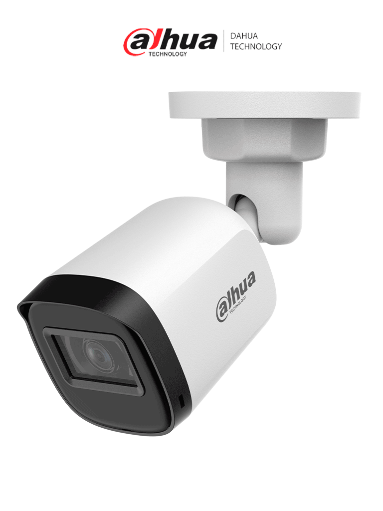 Cámara Análoga Dahua DH-HAC-B1A21N-U-0280B 2Mp Lente 2.8Mm Ip67 Ahd Y Cvbs