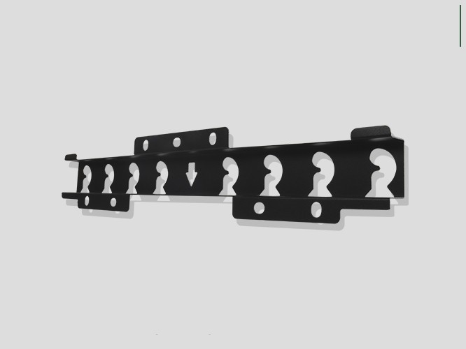 Soporte Fijo Para TV 26 a 60 Pulgadas B2660N49 Tornillería Capacidad 25 Kg VESA 400x400 Link Bits (C.50)