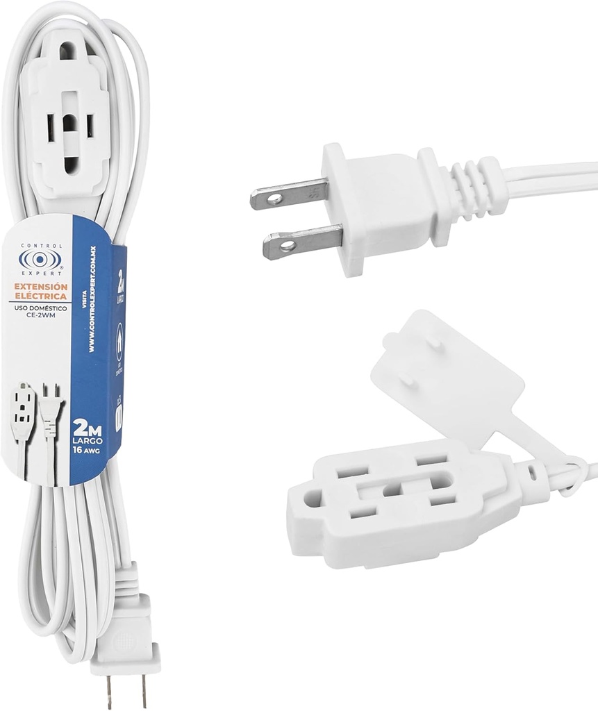 Extensión CE-2WM Control Expert Blanca De 2 Metros