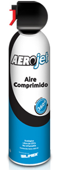 [AEROJET 360 660ML] Aire Comprimido Silimex AEROJET 360 660ML Removedor De Polvo