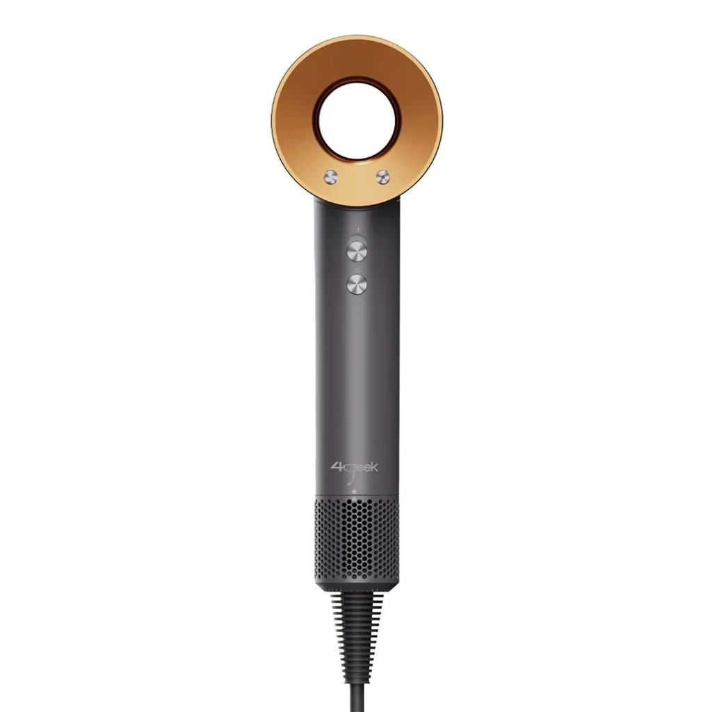 Secadora De Cabello H1 4geek Dorada 4GGASE1D