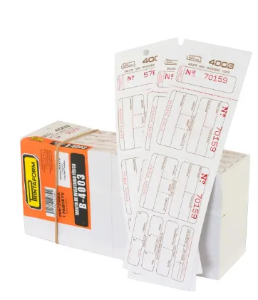 Block Tarjeta De Inventario Fisico Printaform C/500