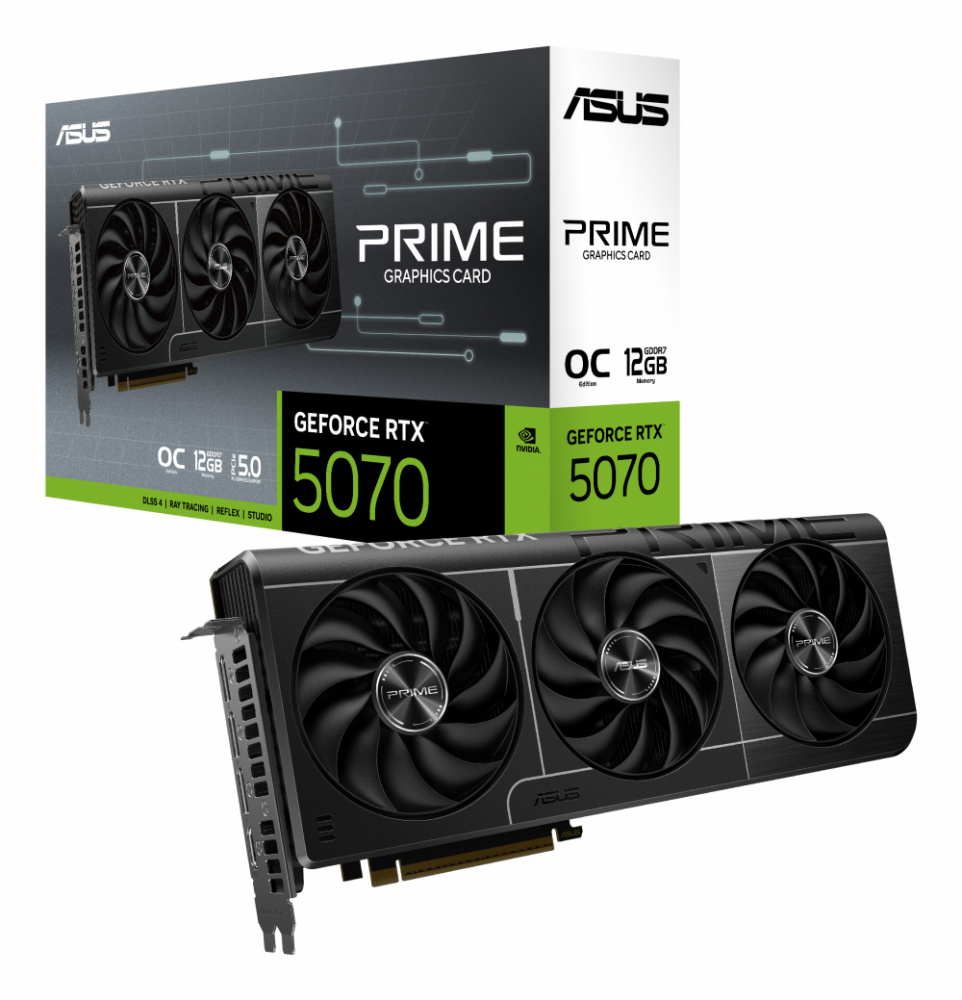 Tarjeta De Video Asus GeForce  PRIME-RTX5070-O12G Gddr7