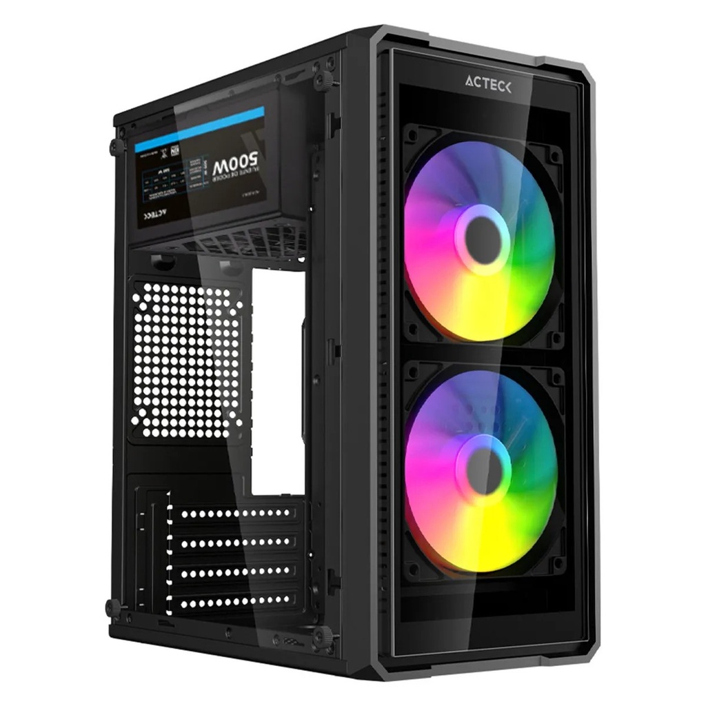 PC GAMER DOOM GI630 / A520M-K / RYZEN 3 3200G / 8GB RAM / 1TB M.2 / ADAPTADOR WIFI