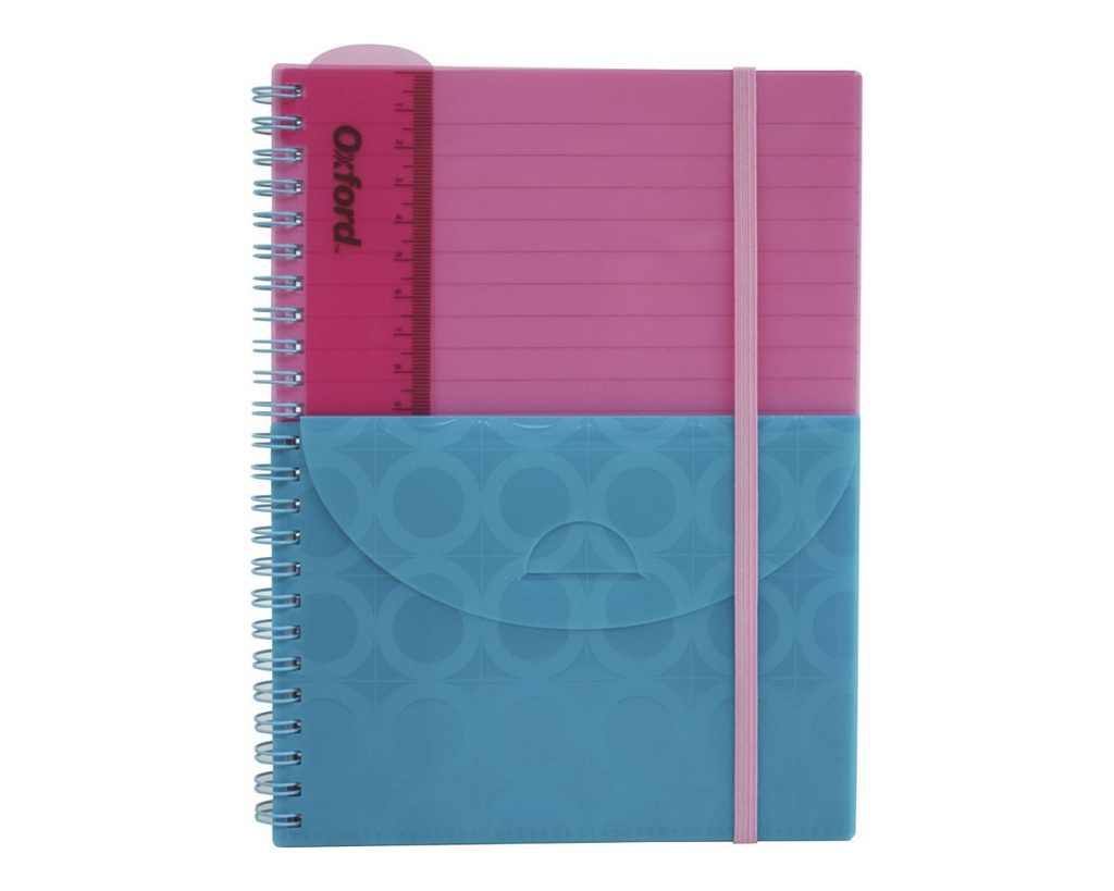 Cuaderno Oxford A5 C/Liga Bolsa,Regla 70HJ. R/A (C.12)