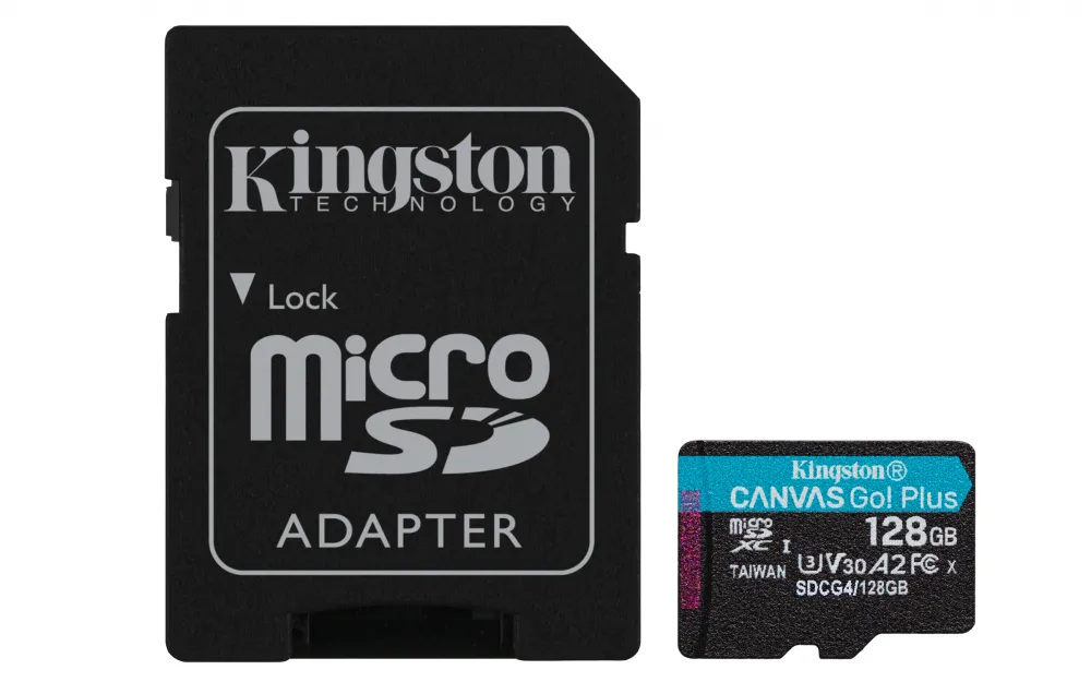 Memoria Sd Canvas Plus Gen4 Kingston 128 GB SDCG4/128GB