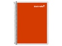 Paquete C/84 Cuaderno Espiral Forma Francesa Estrella Cuadro 7mm 100 Hojas